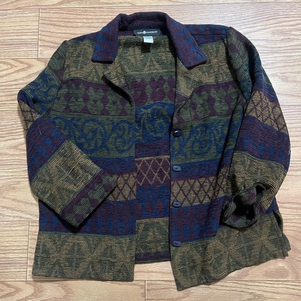 Vintage Sag Harbor Blazer 12 P
